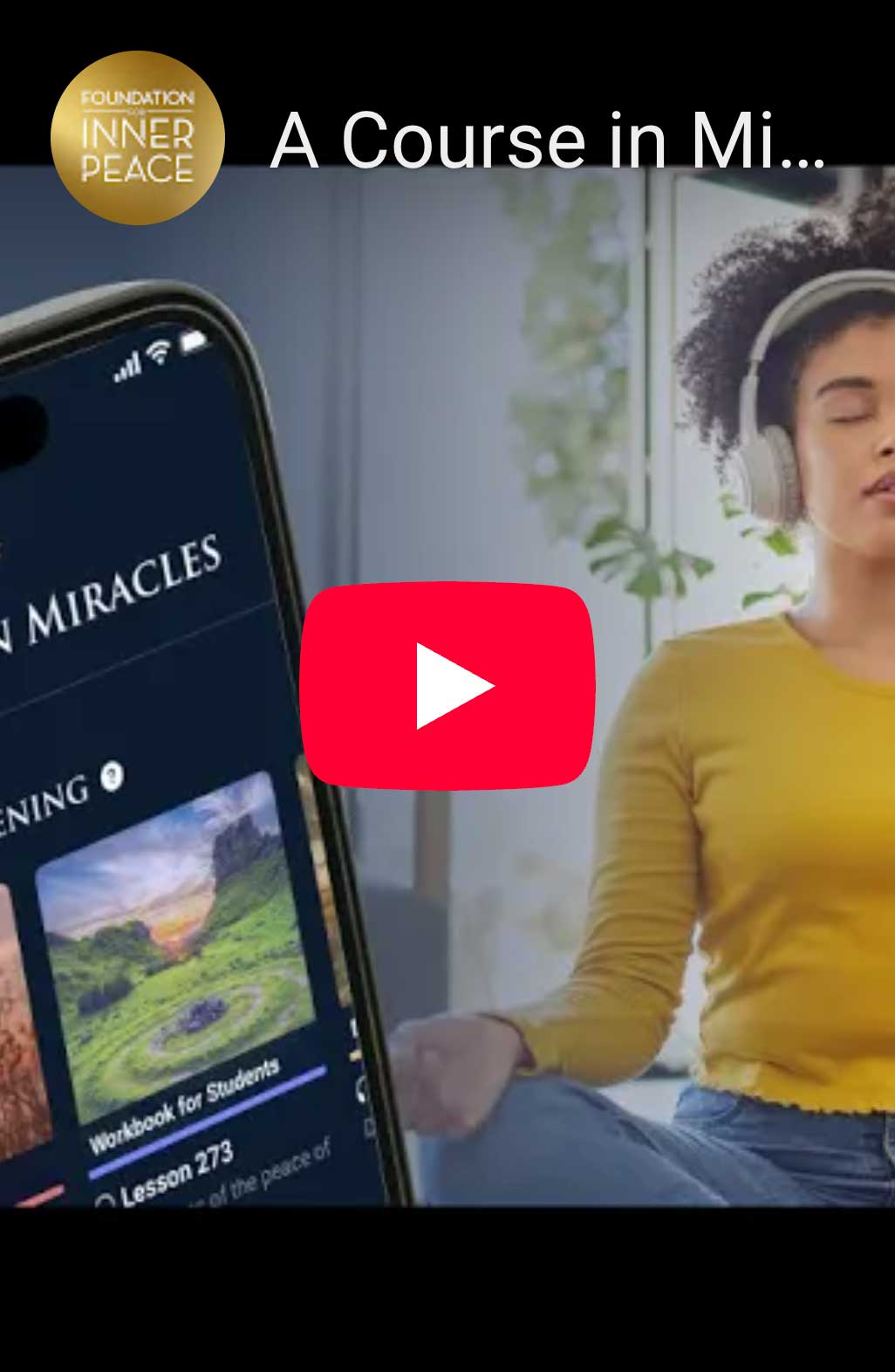 FIP: ACIM audio app thumbnail